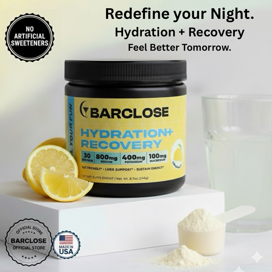 Hydration + Recovery Drink Mix - Lemonade Flavor