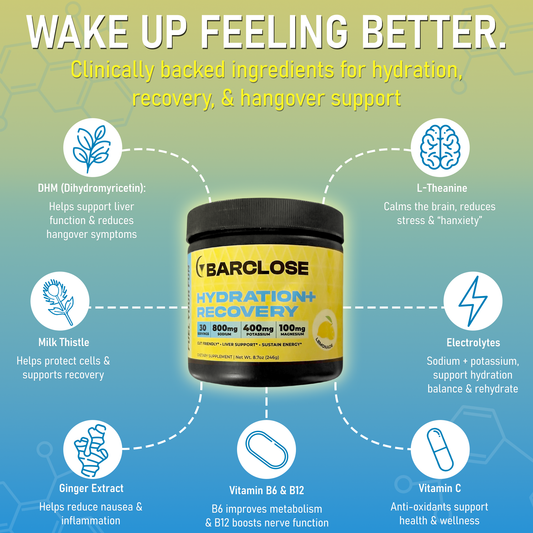Hydration + Recovery Drink Mix - Lemonade Flavor