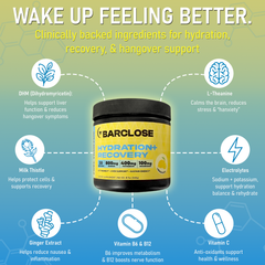 Hydration + Recovery Drink Mix - Lemonade Flavor